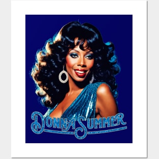 DONNA SUMMER DISCO RETRO DIVA Posters and Art